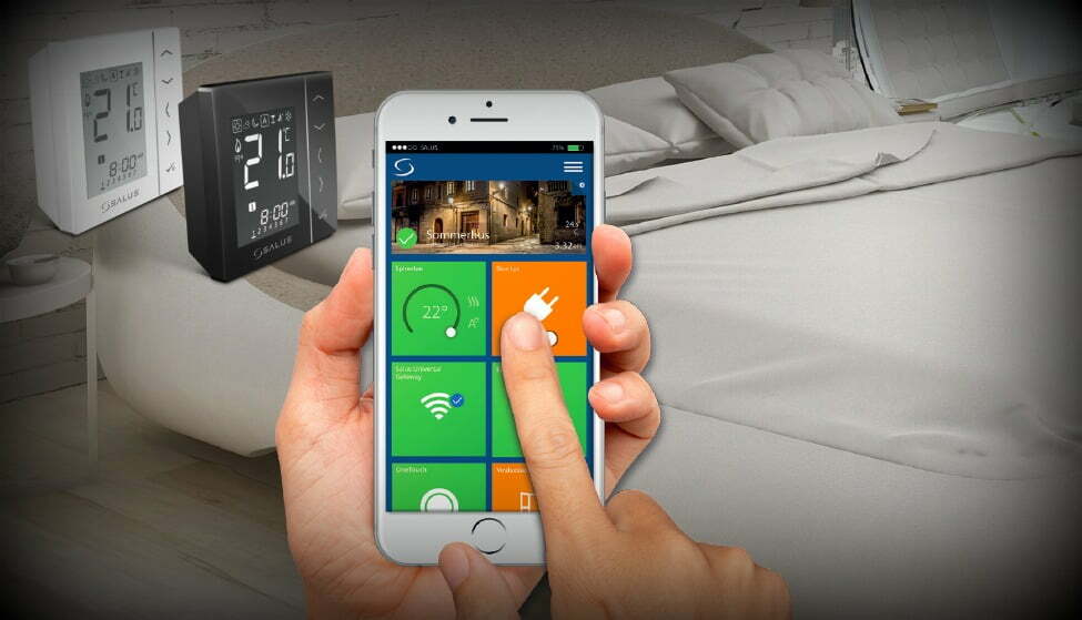 SmartHome lattialämmitys säätöjärjestelmä